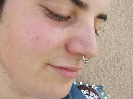 Ecstatic young man with his septum piercing nose-piercing-33
