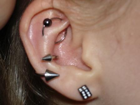 ear piercings pictures. Painful Ear Piercings