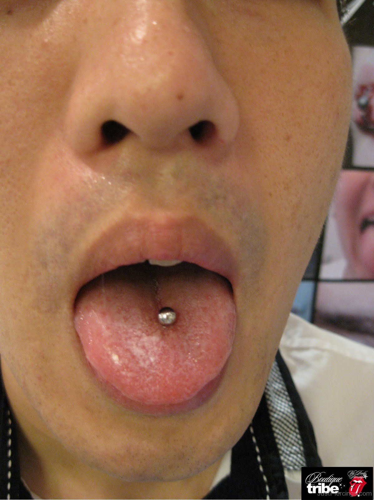 Why do guys get their tongue pierced