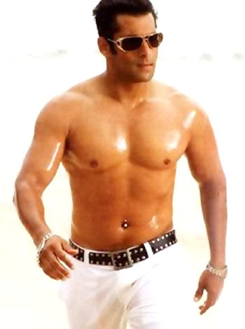 Salman Khan - Navel Piercing