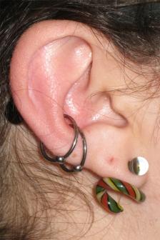 Beautiful Earrings - Ear Piercing