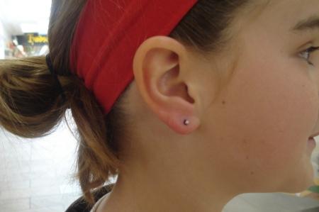 Beautiful Child - Lobe Ear Piercing