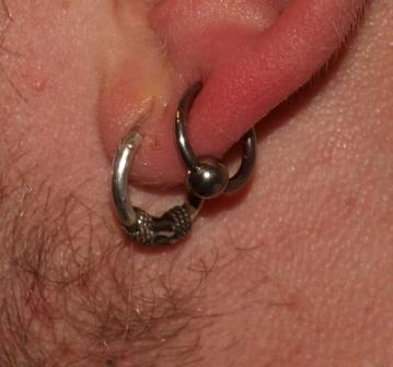 Dual Captive Bed Rings - Ear Piercings