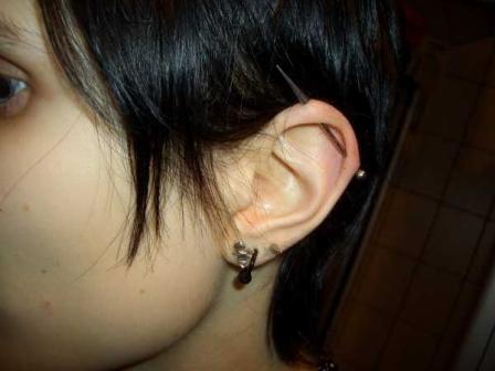 Gorgeous Girl - Ear Piercings