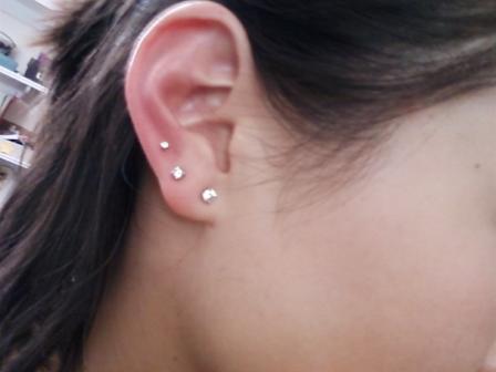  Triple Ear Piercings