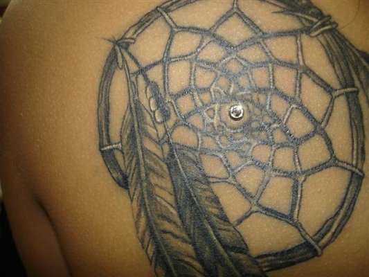 Tattoo and Piercing On Back