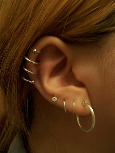 Stylish Ear Piercing