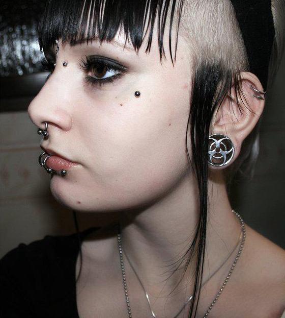 Awesome Face Piercing