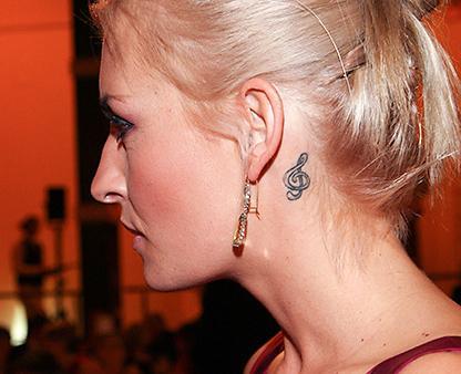 Sarah Connor  Ear Piercing