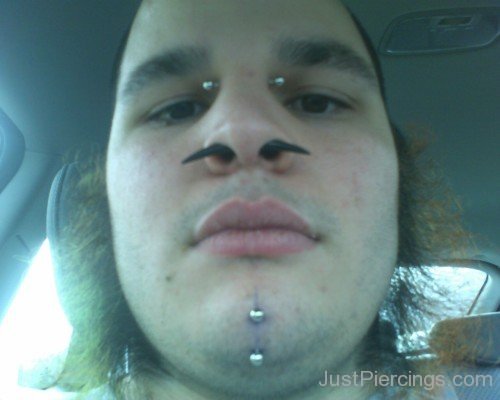 Chin Piercings Pictures