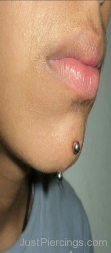 Chin Piercings Picture