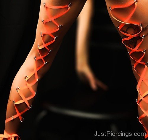 Legs of Orange Piercing