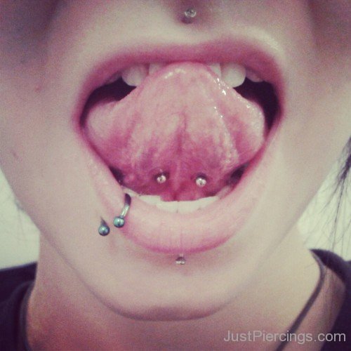 Pin Tongue Piercings