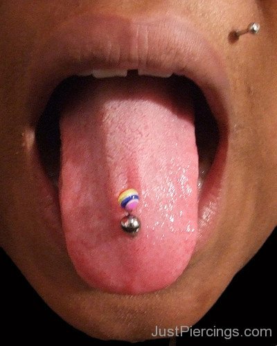 Two Tongue Piercing