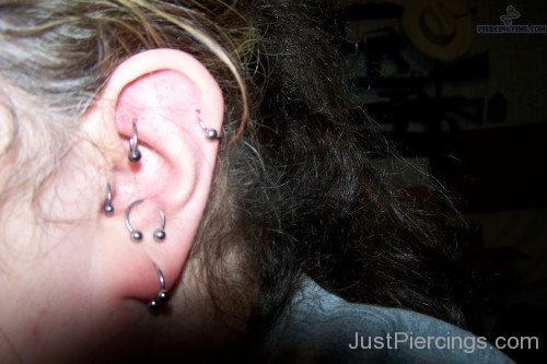 CartilageTragus and Tragus And Rook Piercing