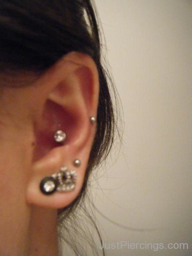 Pic Of Conch Piercing