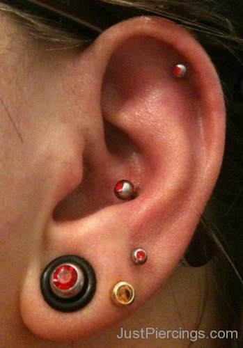Variant Conch Piercing