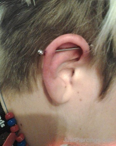 Cool Industrial Piercing For Young Boy