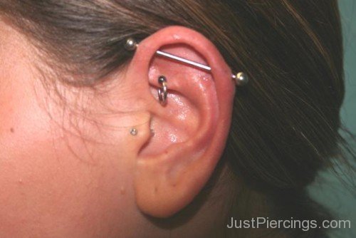 Daith Piercing and Industrial Piercing