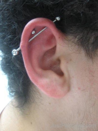 Industrial and Helix Piercing
