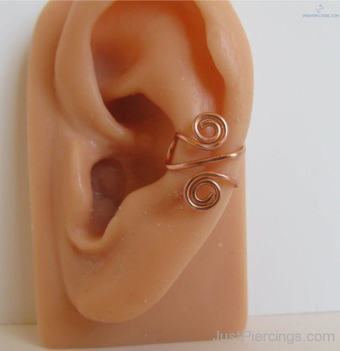 Left Ear Conch Piercing
