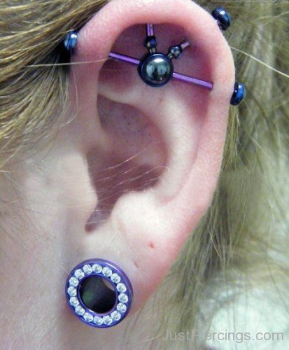 New Lobe and Industrial Piercing