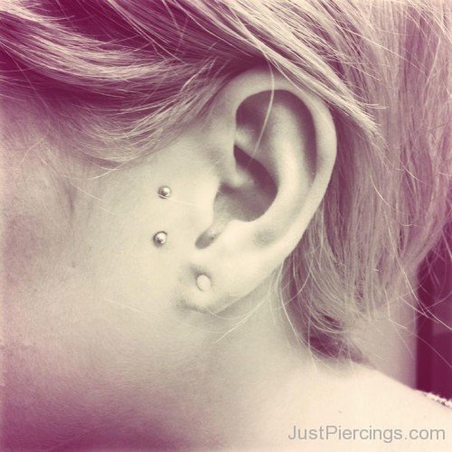 Surface Tragus and Lobe Piercings