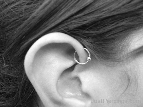 Helix Ring Piercing