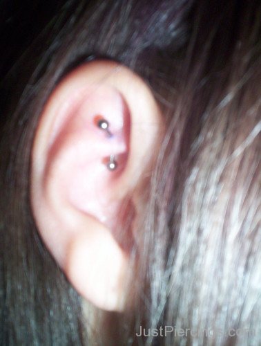 Image Of Rook Piercing