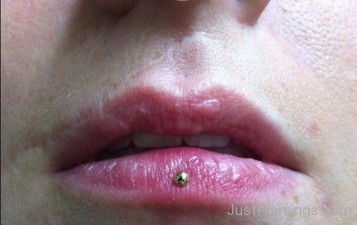 Labret Piercing Picture For Young