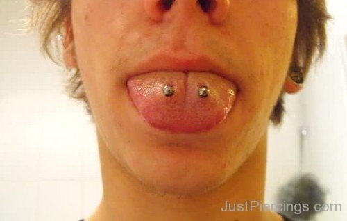 Mouth Venom Tongue Piercing