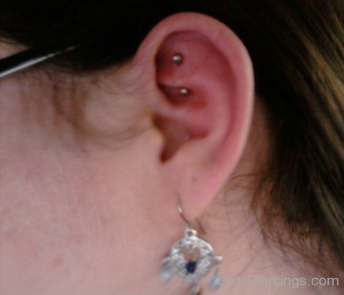 Rook And Lobe Piercing Image