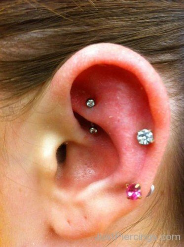 Rook And Snug Piercing