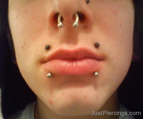 Canine Bites And Septum Piercing
