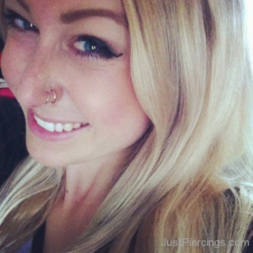Double Nose Piercing 