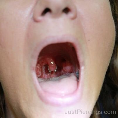 Image Of Uvula Piercing