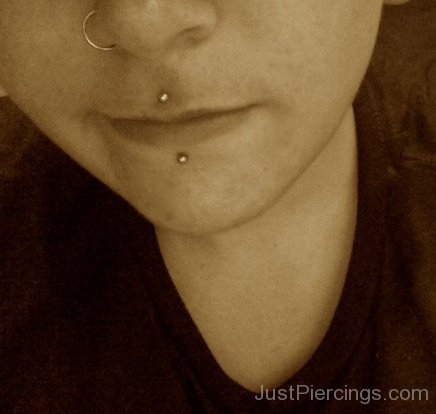 Nose And Cyber Bites Piercings