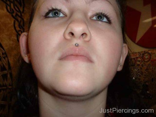 Medusa Piercing Close Up