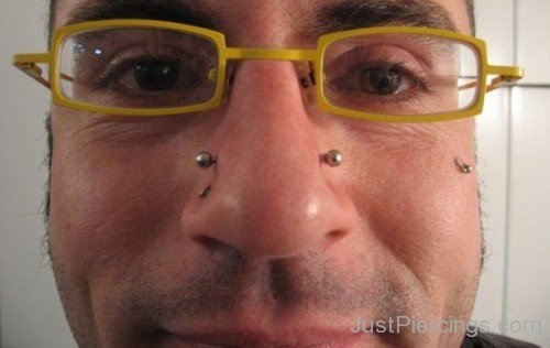 Nasallang Piercing For Men