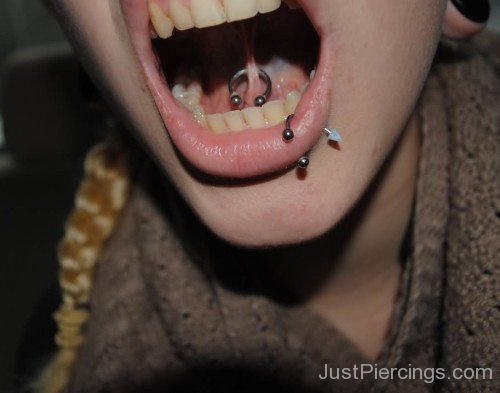 Shark Bites And Tongue Frenulum Piercing