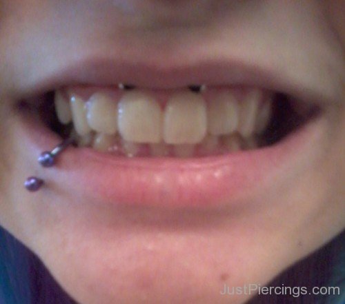 Smiley Piercing And Lip Piercing