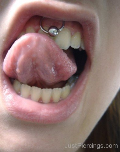 Smiley Piercing Pic