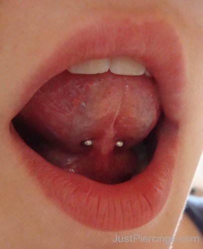 Tongue  Frenulum Piercing