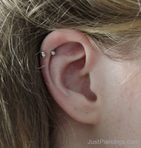 Helix Piercing For Girls