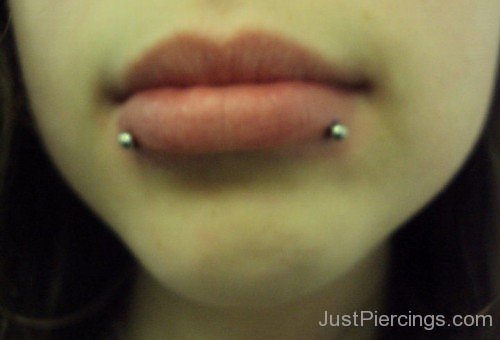 Ink Lip Piercings