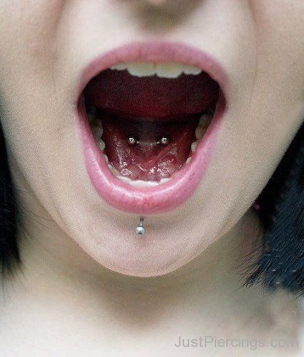 Labret And Mouth Piercing