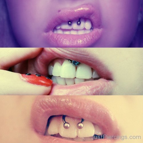 Smiley Piercing Different Looks