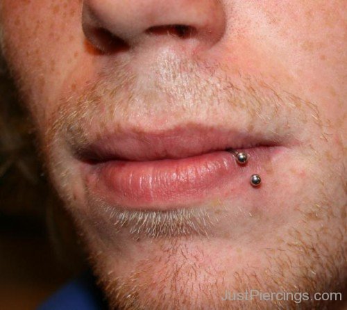 Snake Bite Piercing For Men