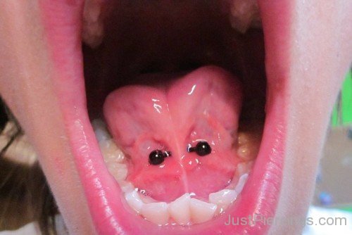 Tongue Web Piercing 