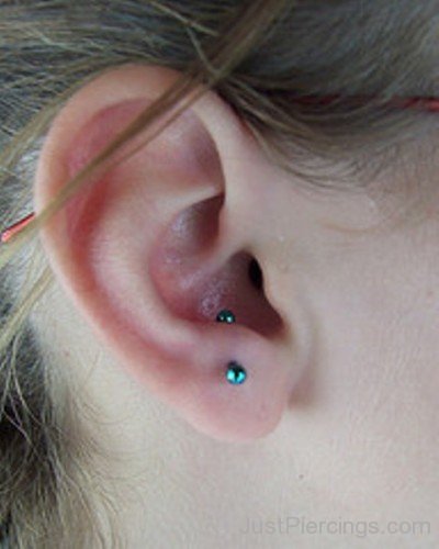 Type of Lobe Piercing Ear